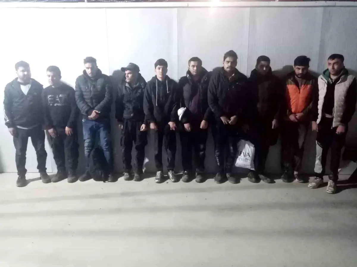 Edirne\'de 20 Kaçak Göçmen Yakalandı