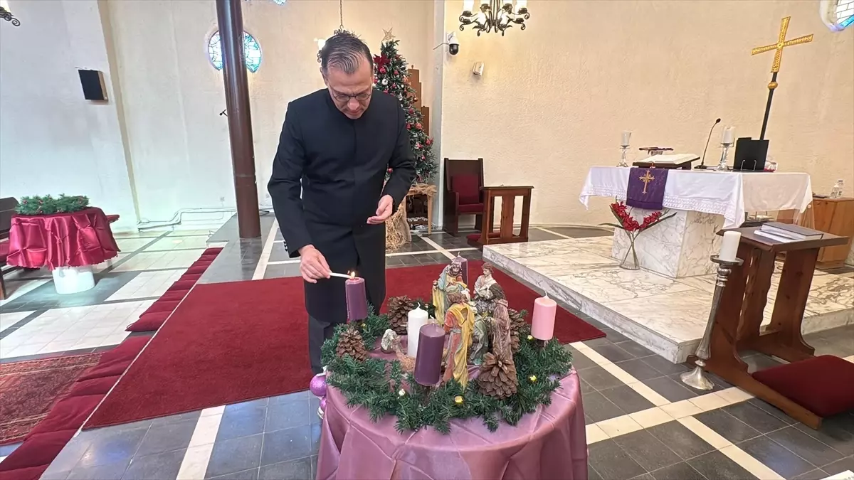 Filistinli rahipten Noel kutlamalarında "Gazze\'yi hatırlama" vurgusu