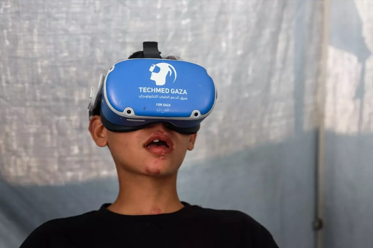 Gazze\'de VR Terapi ile Çocuklar Hayata Dönüyor
