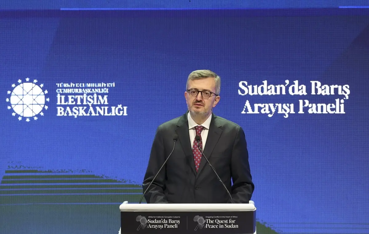 İletişim Başkanı Duran, "Afrika\'nın Kalbinde Süregelen Çatışma Sudan\'da Barış Arayışı Paneli"nde konuştu Açıklaması
