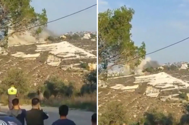 İsrail yine Lübnan'ı vurdu! İşte bölgeden gelen ilk görüntüler