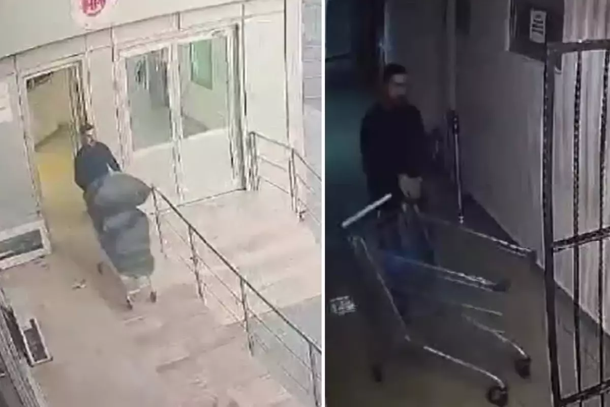 İşte Büyükçekmece Adliyesi\'ndeki skandal hırsızlığın ilk görüntüleri