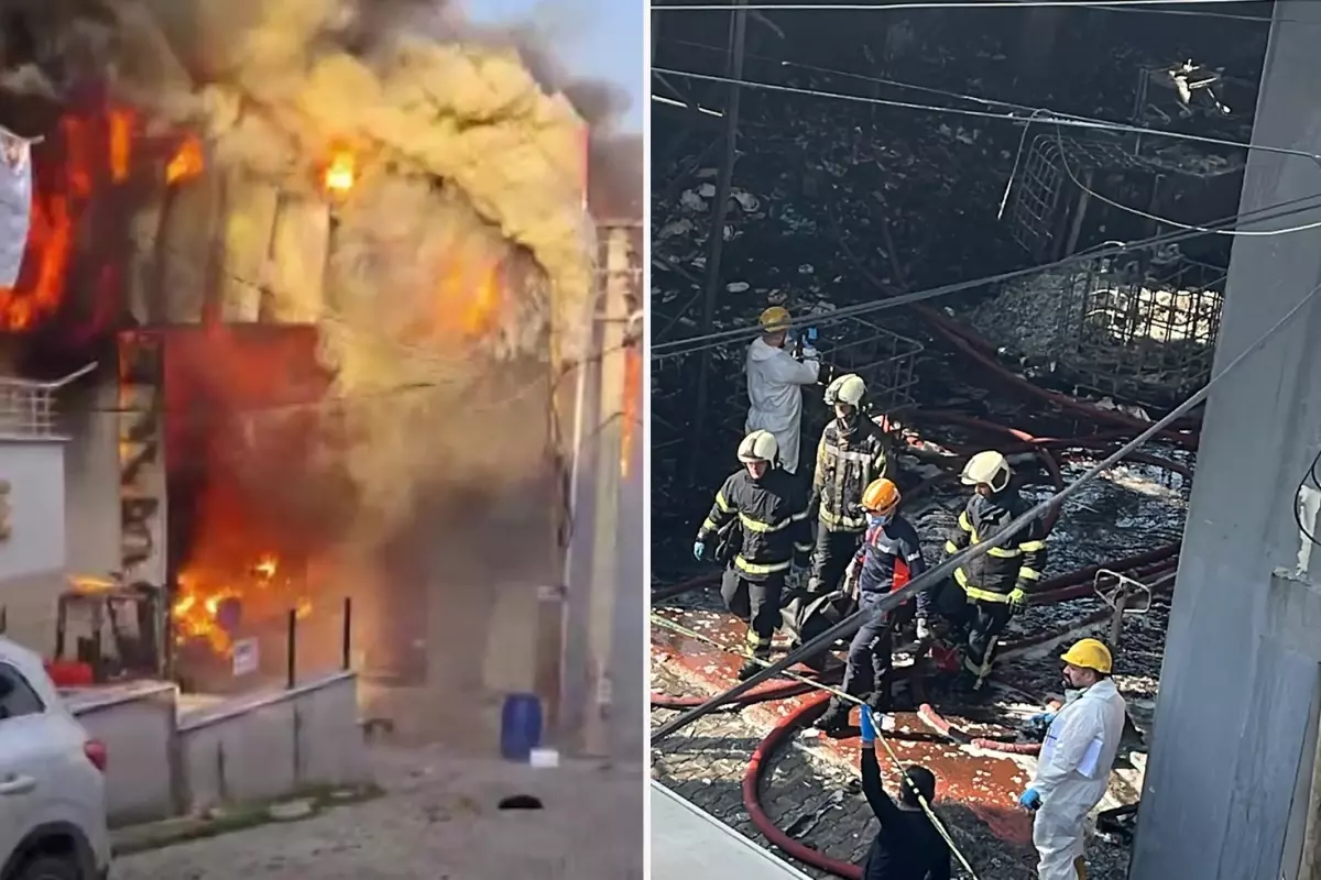 Kocaeli\'de 7 kişinin öldüğü fabrika yangınına ilişkin müfettiş raporu hazırlandı