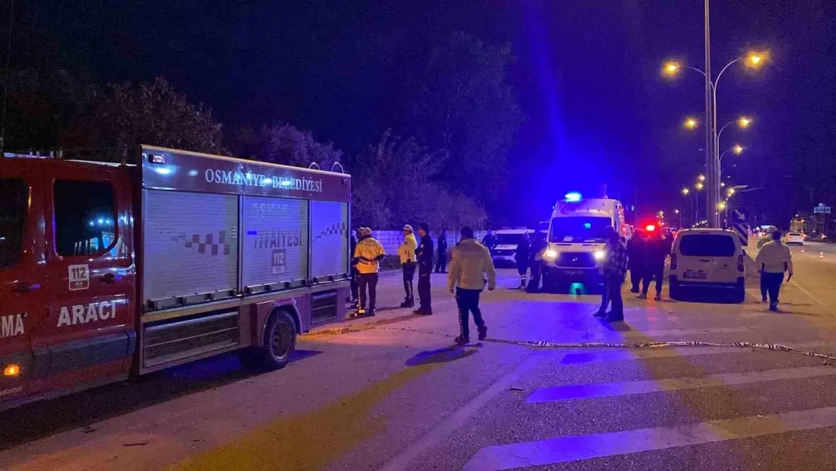 Osmaniye\'de Zincirleme Kaza: 2 Ölü, 7 Yaralı