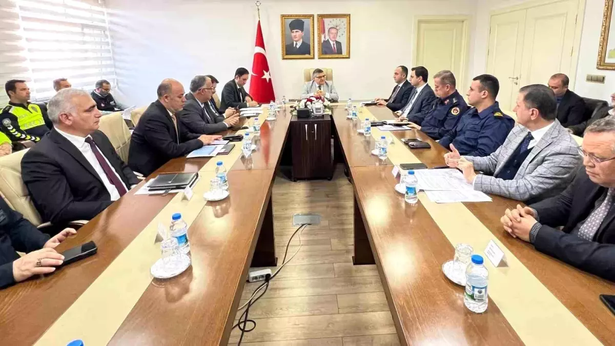 Sinop\'ta Kış Trafik Tedbirleri Toplantısı