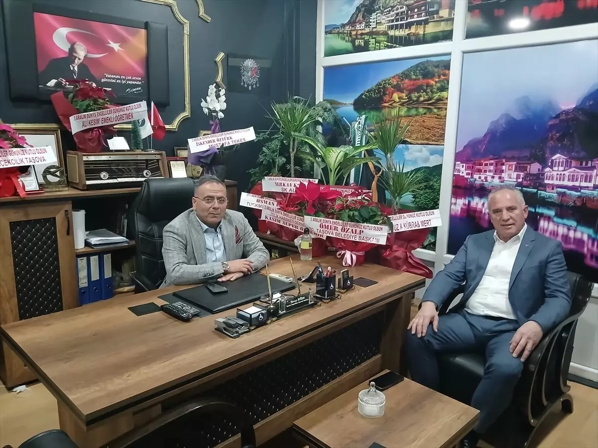 Başkan Özlap\'tan Engelliler Günü Ziyareti