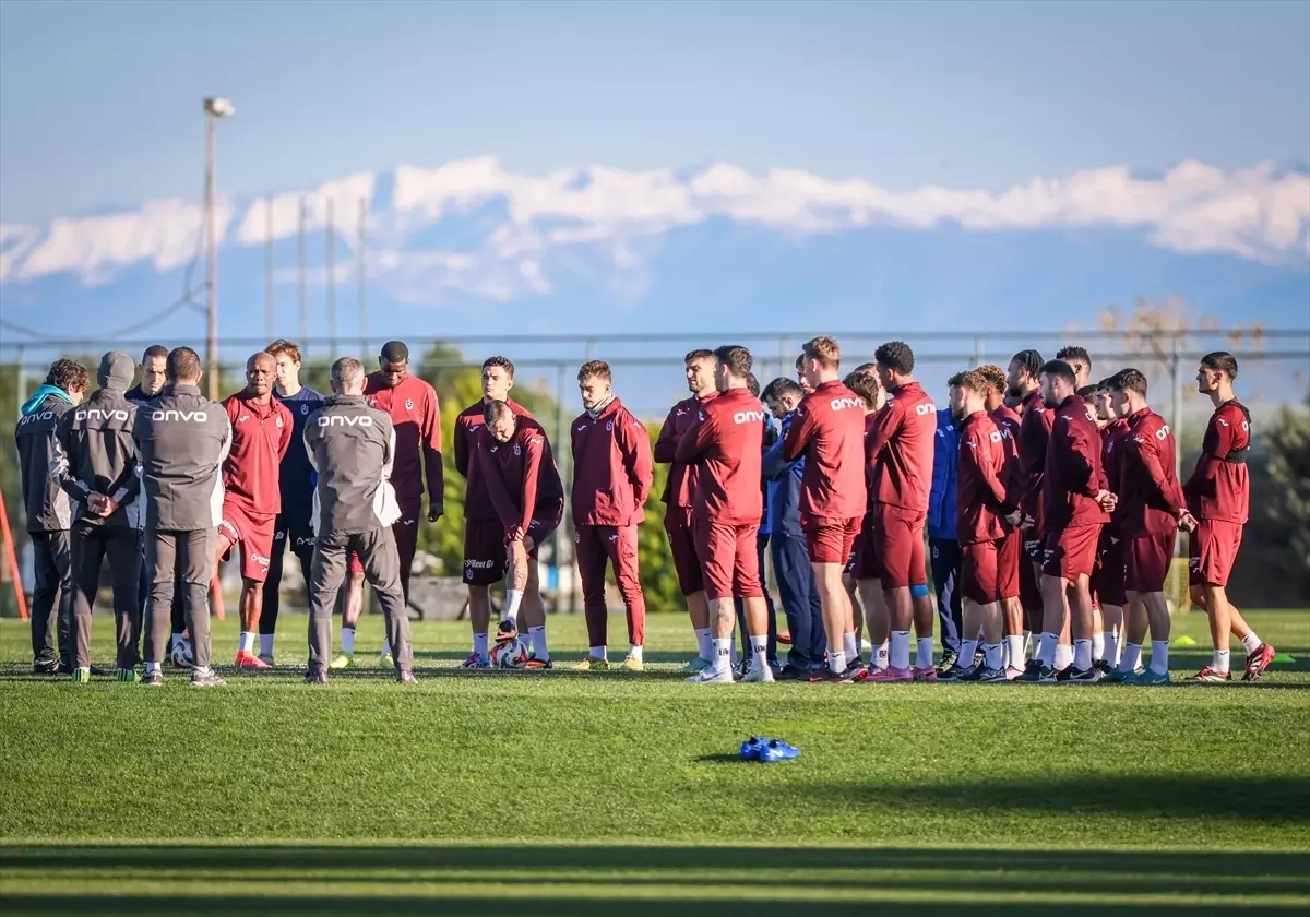 Trabzonspor, Göztepe Maçına Hazırlanıyor