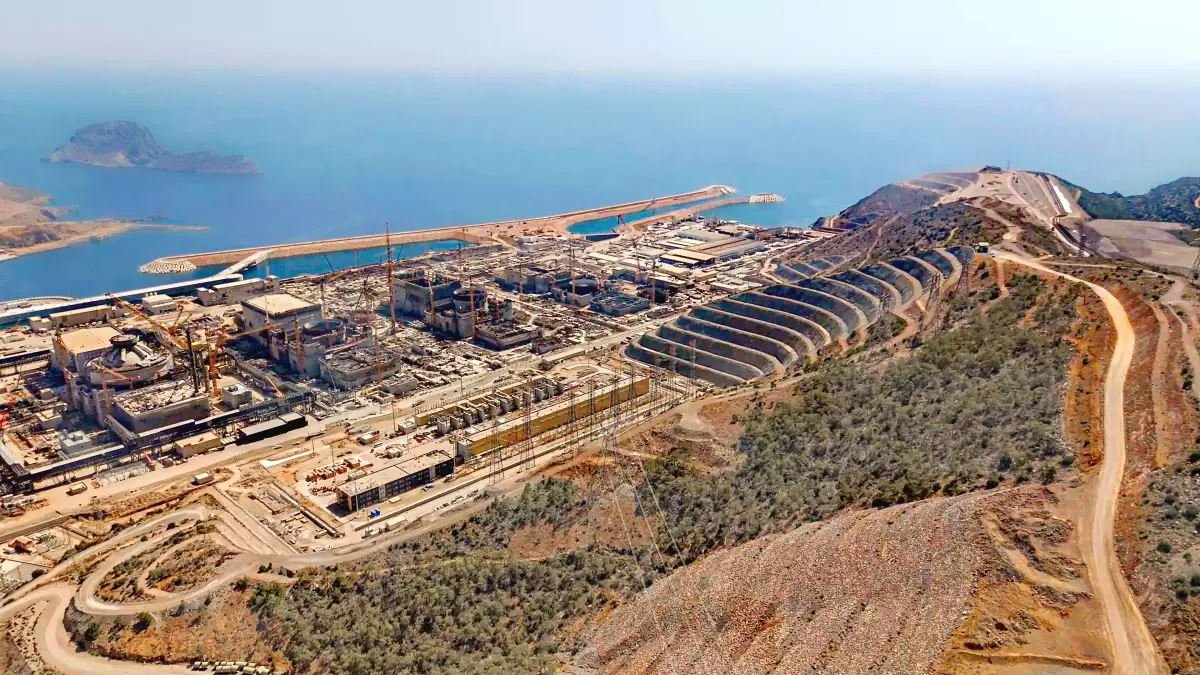 Akkuyu NGS\'de Şalt Tesisinin Gerilimi Sağlandı