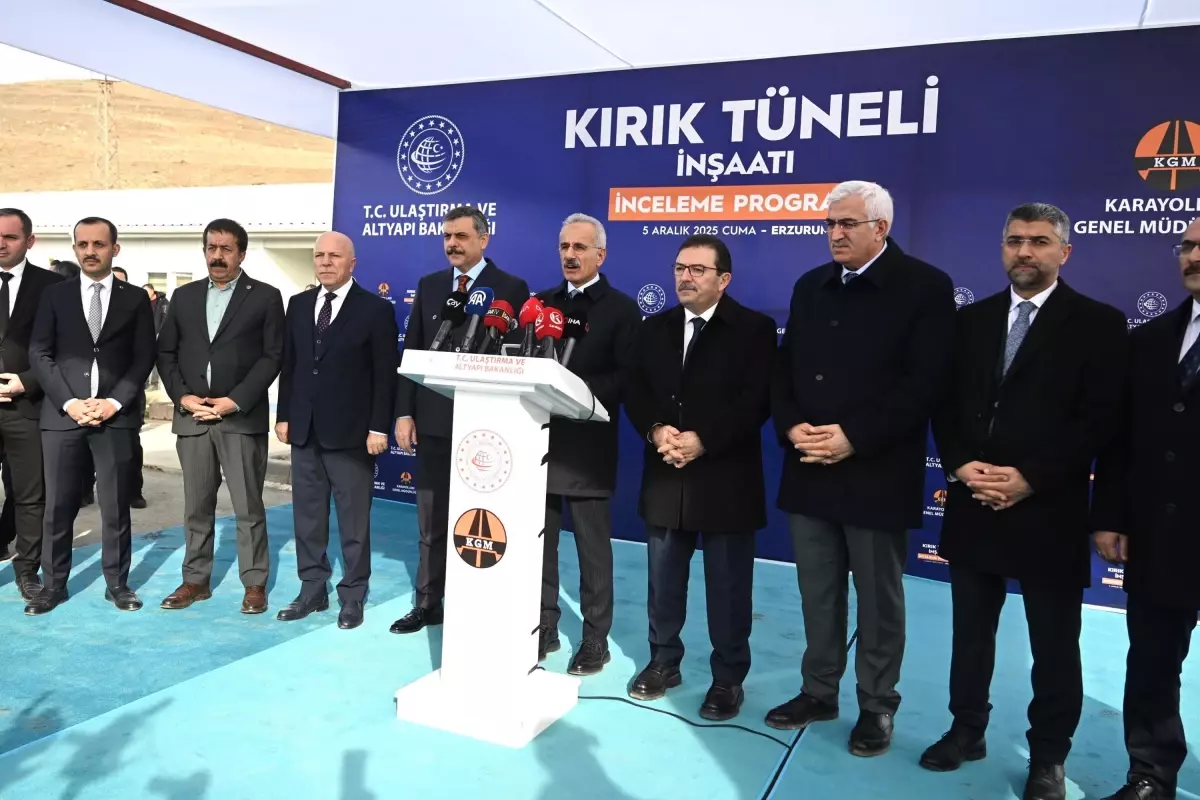 Kırık Tüneli ile Yol 52 km Kısalacak