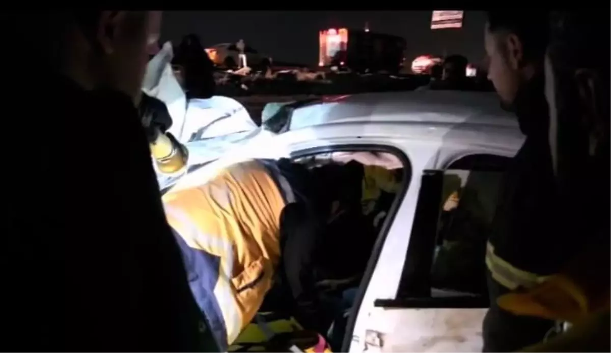 Batman\'da Takla Atan Araçta Sürücü Yaralandı