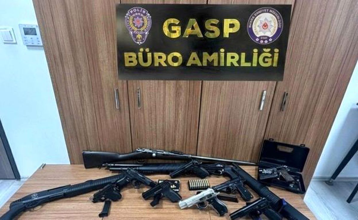 Bursa\'da Silah Operasyonu