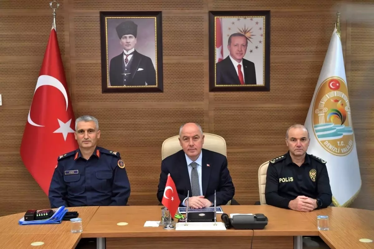 Denizli\'de Suç Oranları Düştü