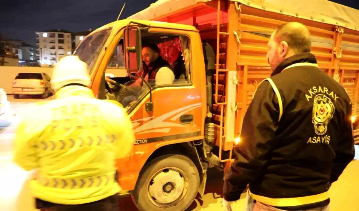 Aksaray\'da Ehliyetsiz Sürücüye 46 Bin Lira Ceza