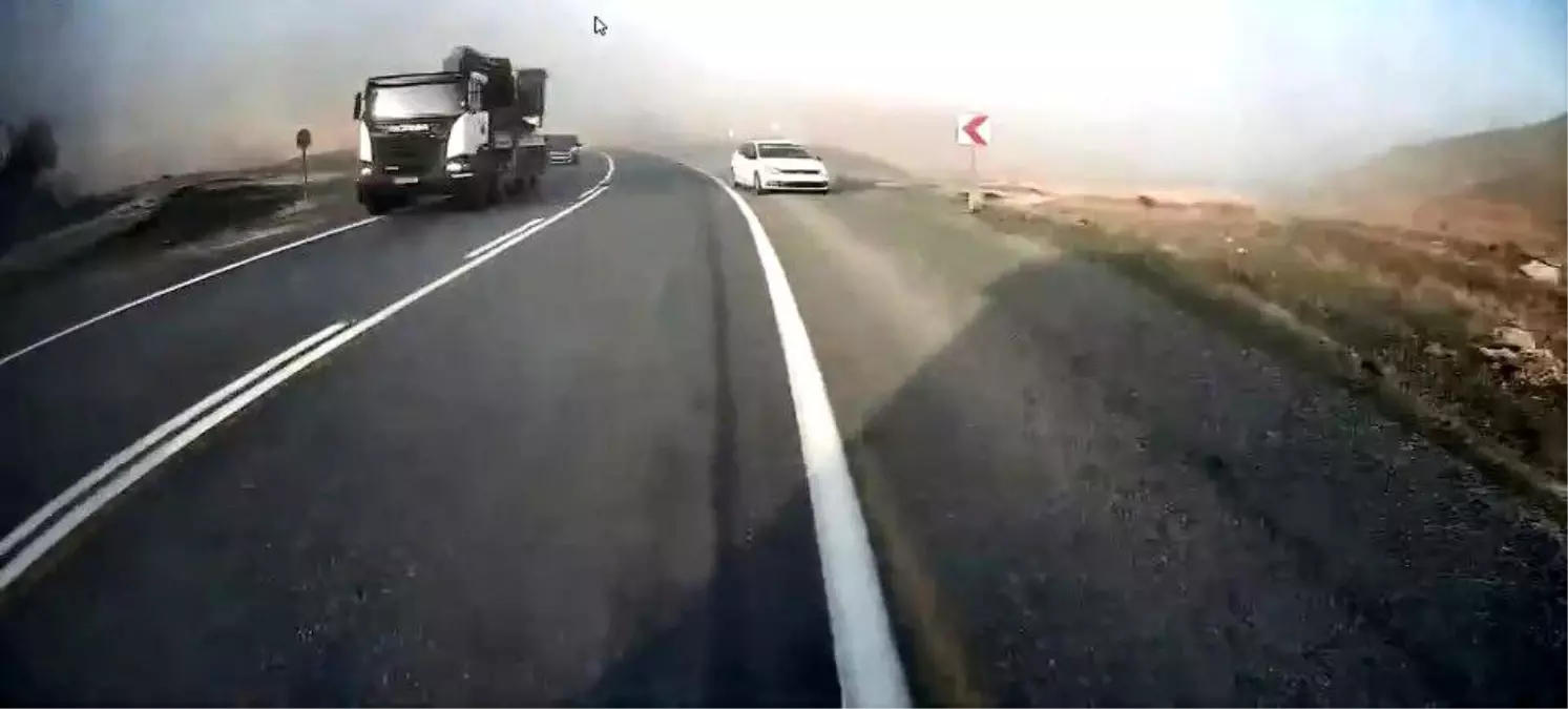 Elazığ\'da Hatalı Sollama Facianın Eşiğinden Döndü