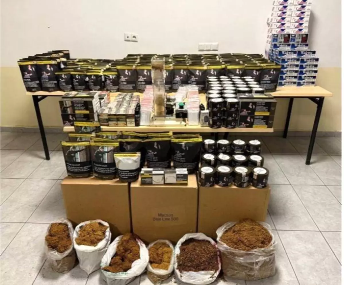 Bolu\'da Kaçak Tütün Operasyonu