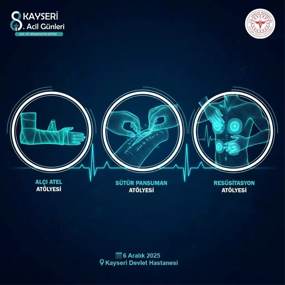 Kayseri\'de Acil Tıp Eğitim Günleri