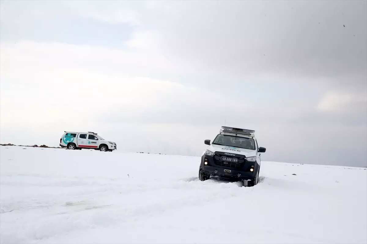 UMKE, Muş\'ta Kış Tatbikatı Yaptı