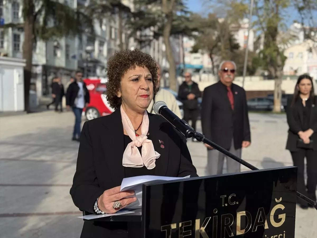 Tekirdağ\'da Kadın Hakları Günü Töreni