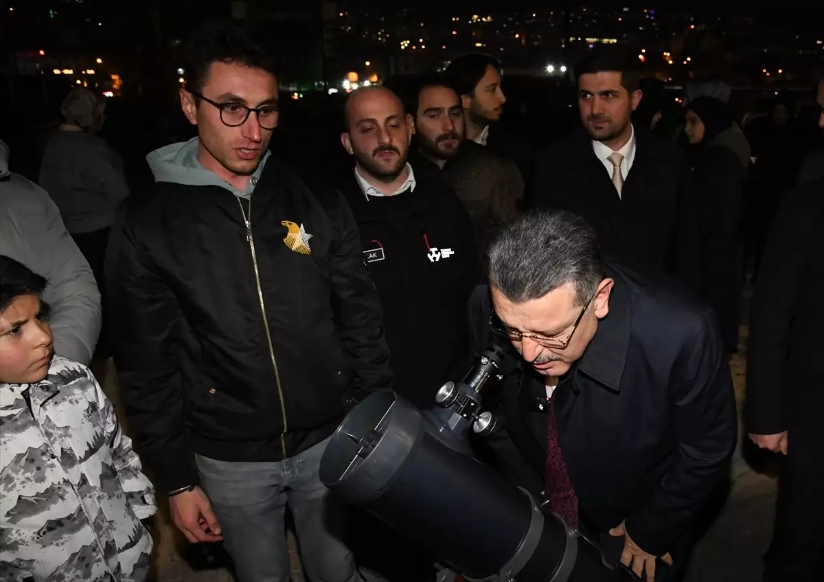 Trabzon\'da Dolunay Gözlemi Etkinliği
