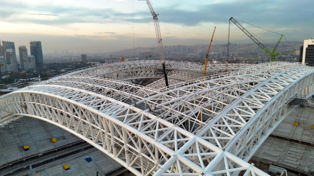 19 Mayıs Stadyumu'nun İnşaatı devam ediyor! Tamamlandığında dünya sıralamasına girecek 19 Mayıs Stadyumu'nun İnşaatı devam ediyor! Tamamlandığında dünya sıralamasına girecek