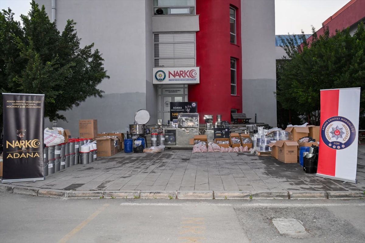 Adana\'da Büyük Uyuşturucu Operasyonu