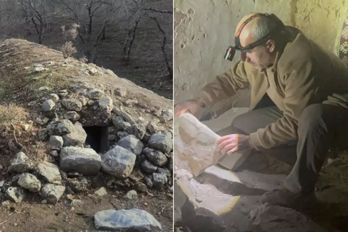 Cehennem Deresi\'nin altında heyecanlandıran keşif! Mihrap, küpler ve sır dolu mezar bulundu