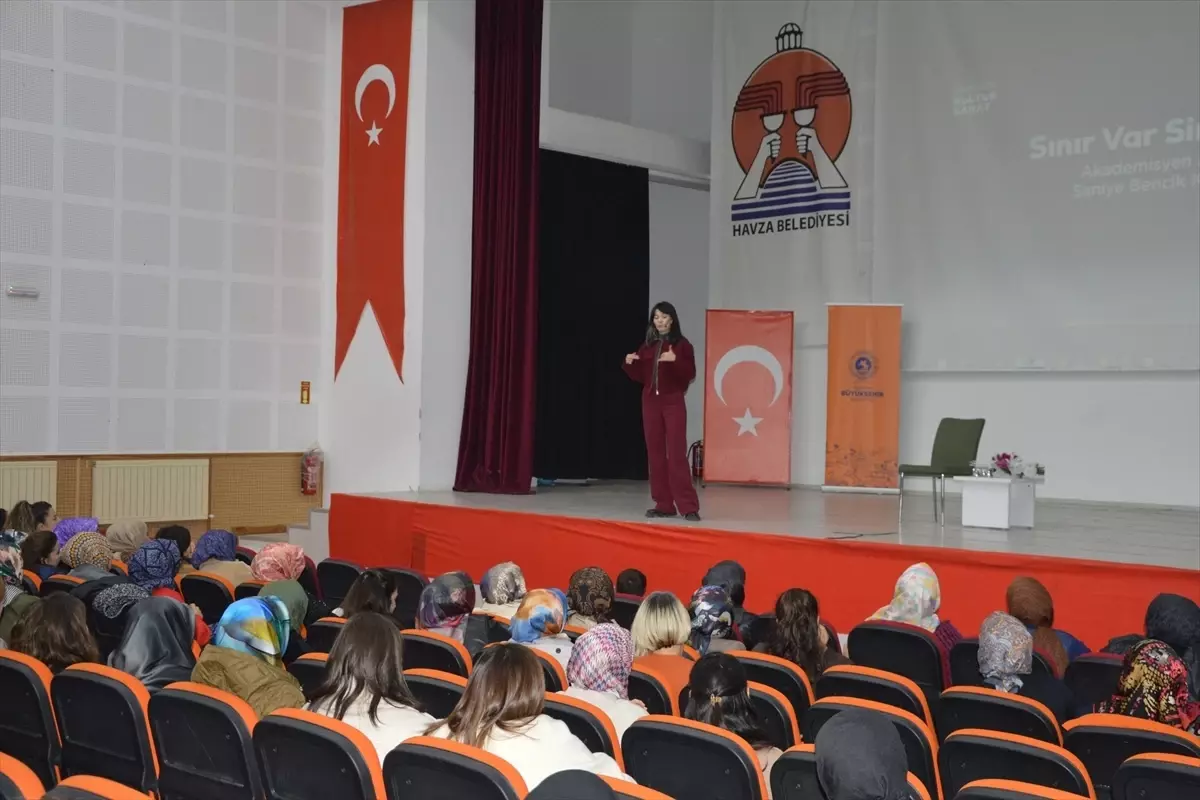 Saniye Bencik Kangal Havza\'da Söyleşi Düzenledi