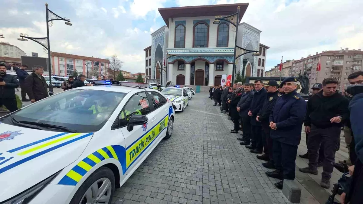 Kütahya\'ya 78 Yeni Güvenlik Aracı