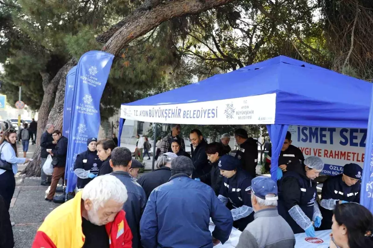 Başkan Çerçioğlu\'ndan İsmet Sezgin\'in aramızdan ayrılışının yıl dönümünde lokma hayrı