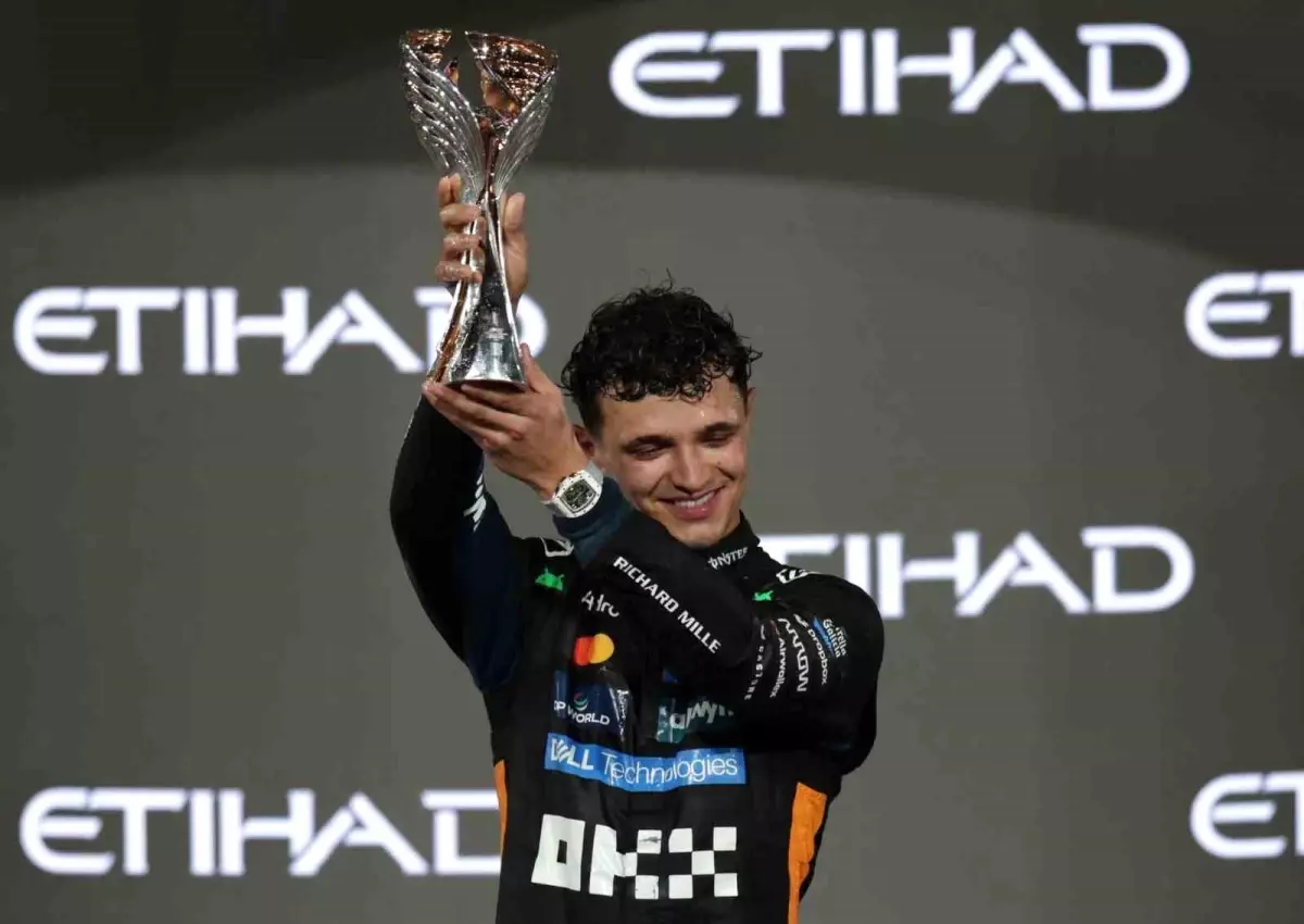 Lando Norris F1\'de Şampiyon Oldu