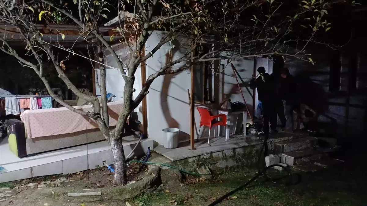 Safranbolu\'da Müştemilatta Yangın