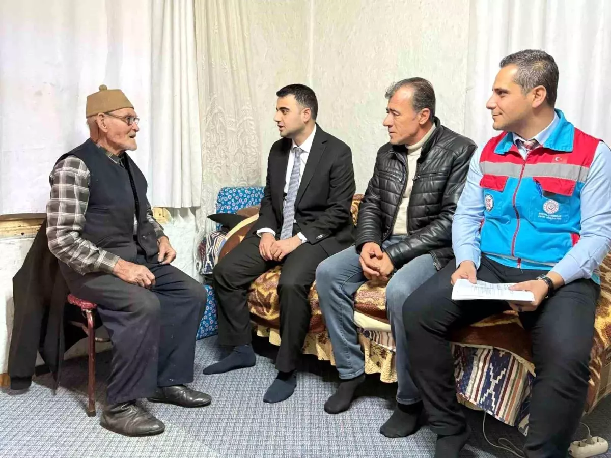 Kaymakam Kılıç, Medetli Köyü\'nü Ziyaret Etti