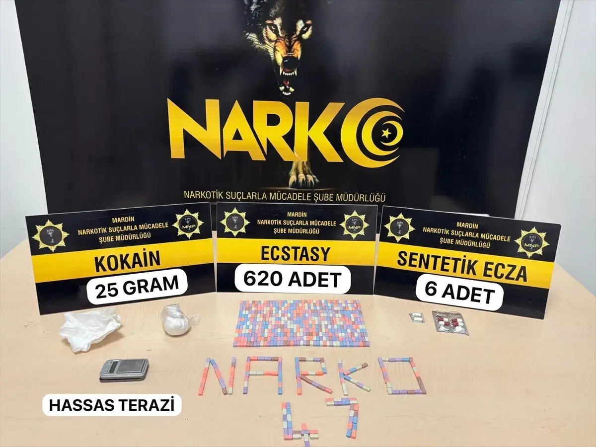 Kızıltepe\'de Uyuşturucu Operasyonu: 3 Şüpheli Yakalandı