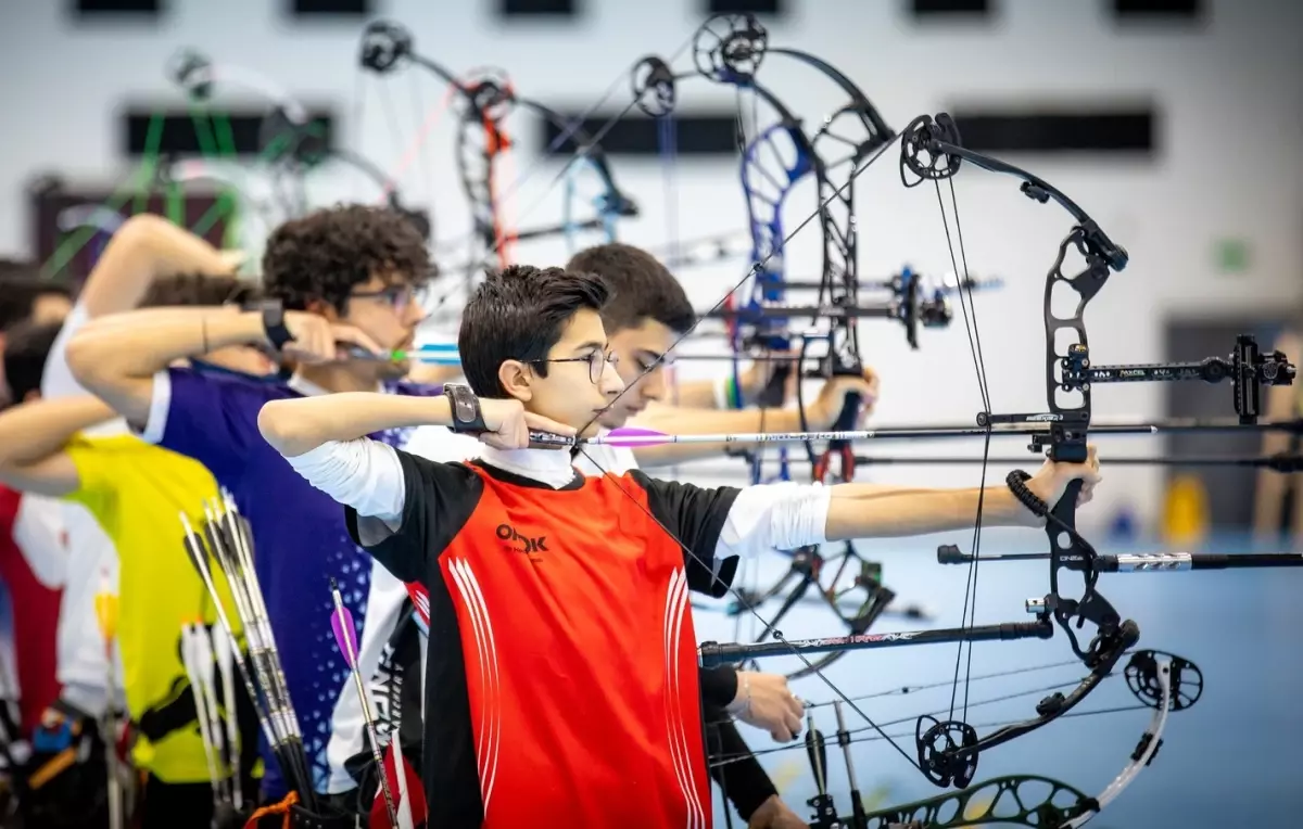 Samsun\'da Salon Okçuluk Şampiyonası Tamamlandı