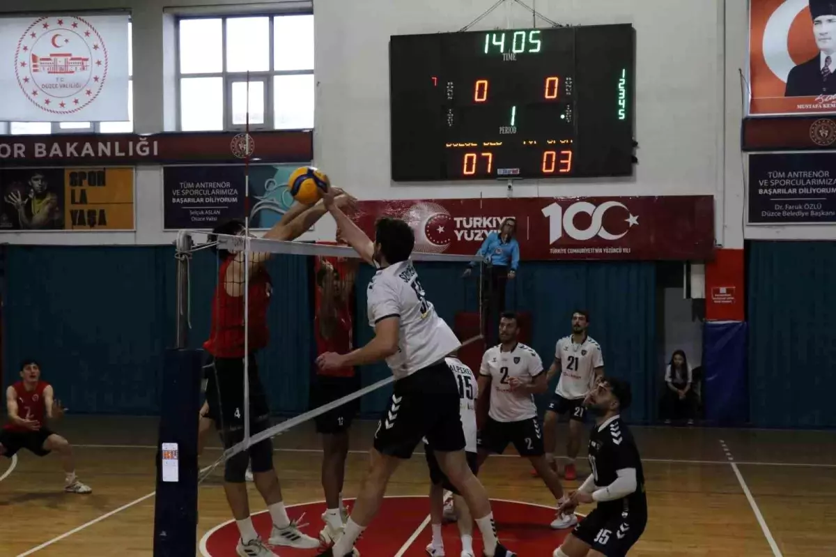 TVF Erkekler 1. Ligi: Düzce Belediyesi Spor Akademisi: 3 TVF Spor Lisesi : 2