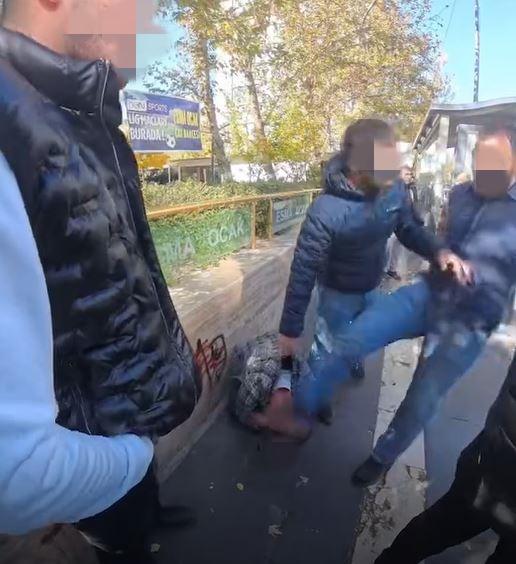 Yengesine mesaj atıp buluşmaya çağıran kişiyi önce dövdü, sonra silahla vurdu