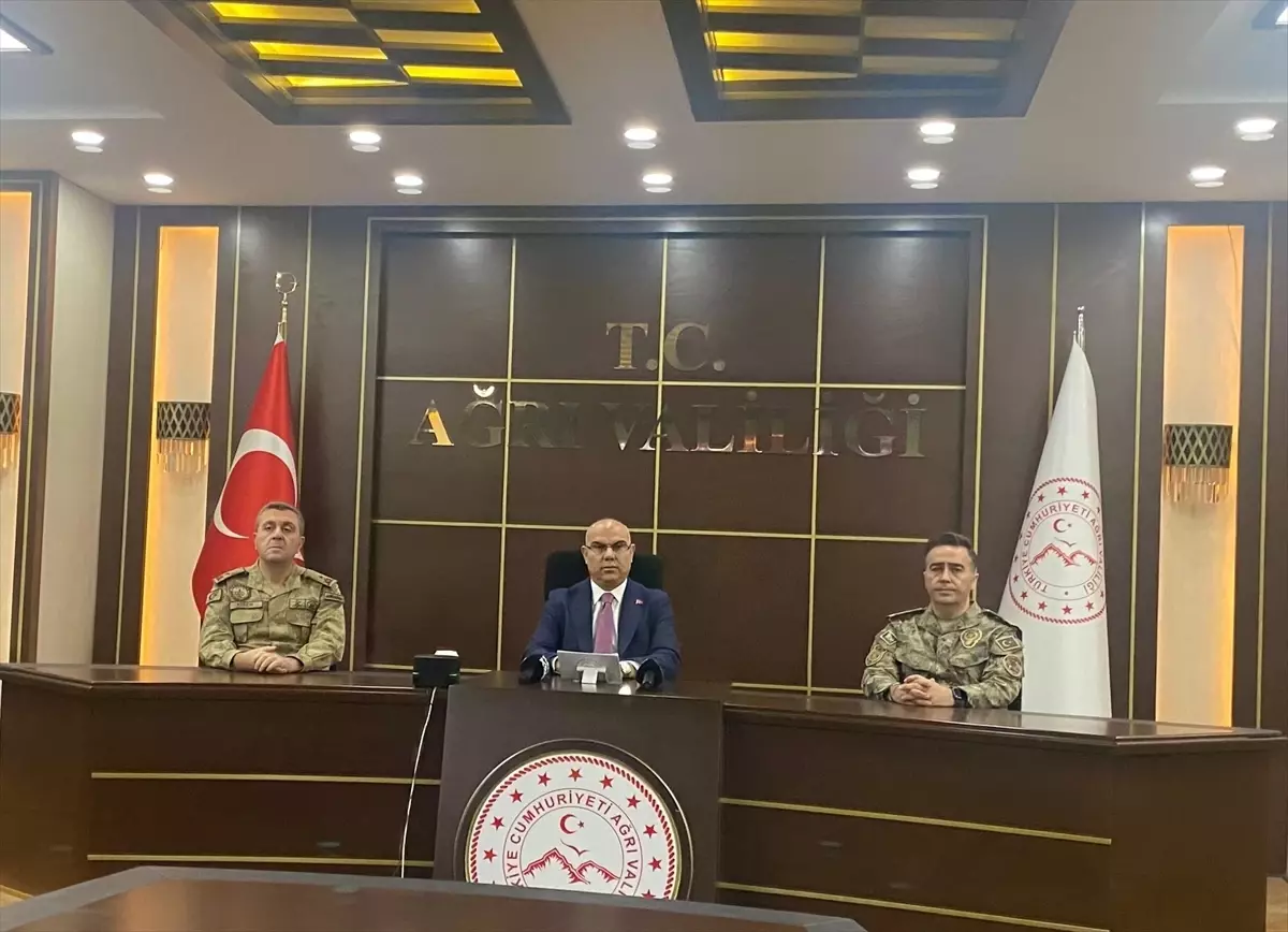 Ağrı\'da Asayiş Toplantısı Yapıldı