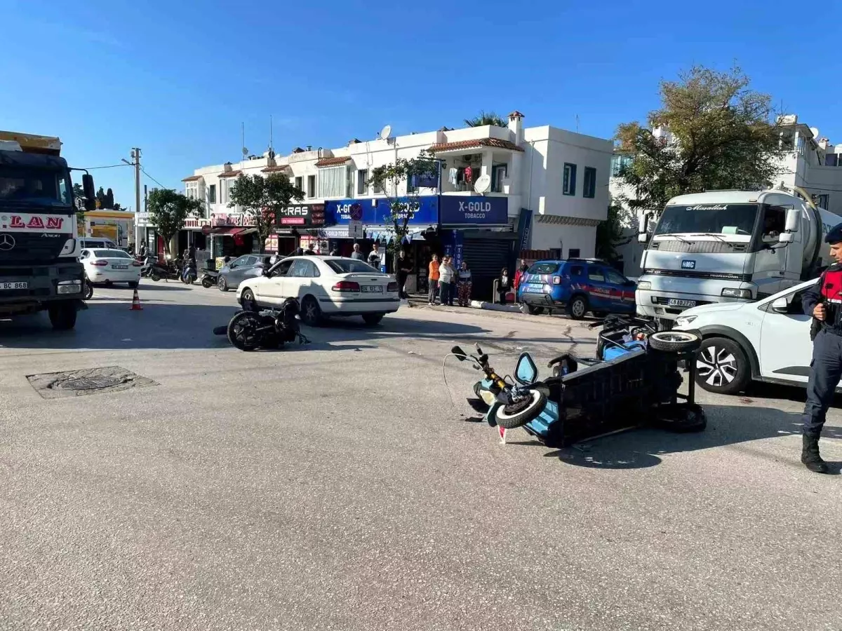 Bodrum\'da Trafik Kazası: 1 Ölü, 1 Yaralı