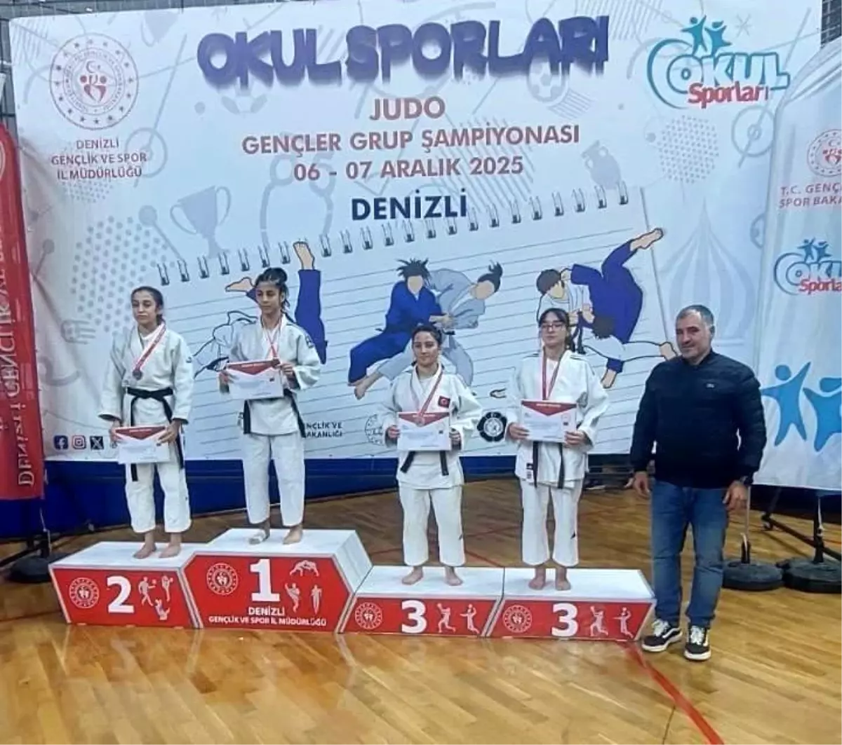 Denizli\'de Judo Gençler Şampiyonası Gerçekleşti
