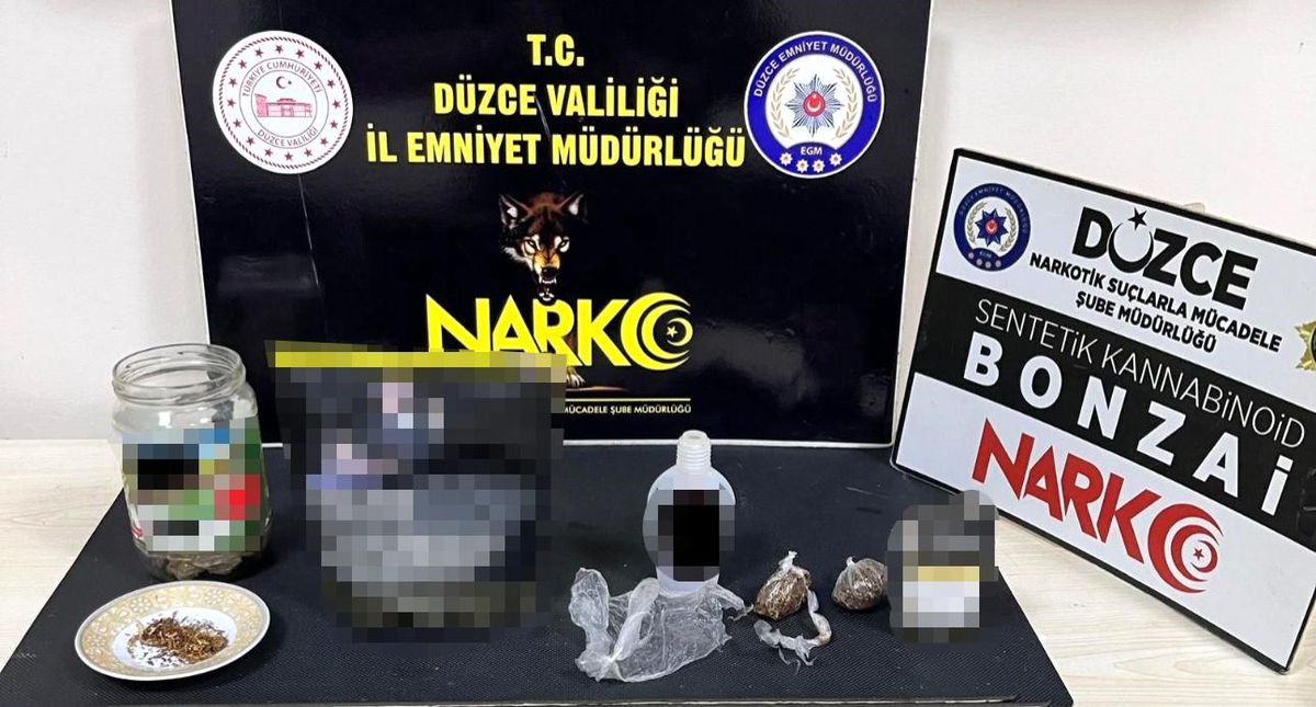 Düzce\'de Uyuşturucu Operasyonu: 1 Tutuklama