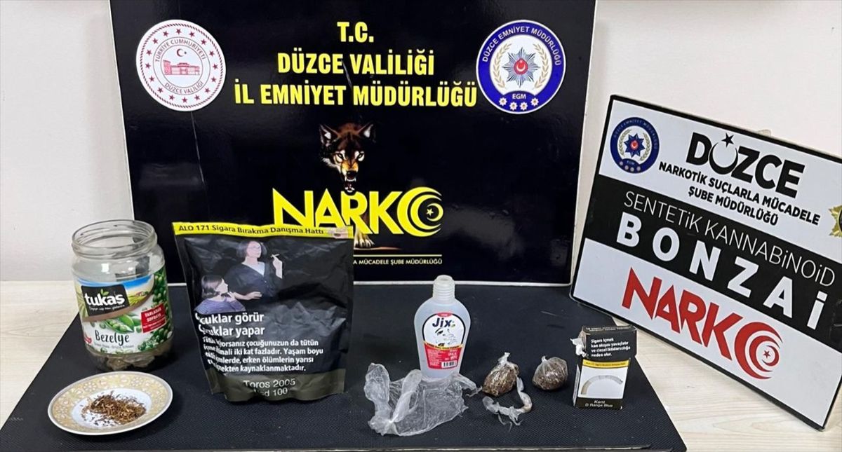 Düzce\'de uyuşturucu operasyonu: 1 tutuklama