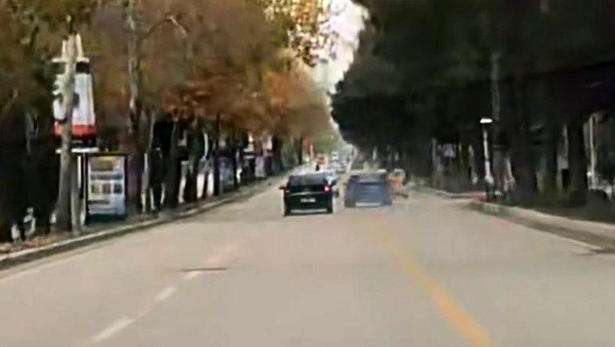 Elazığ\'da Trafikte Makas Atan Sürücü Kamerada