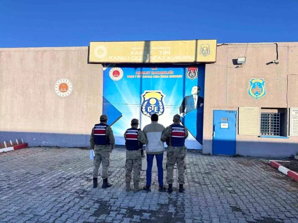 Kars\'ta Hapis Cezası Olan Şahıs Yakalandı