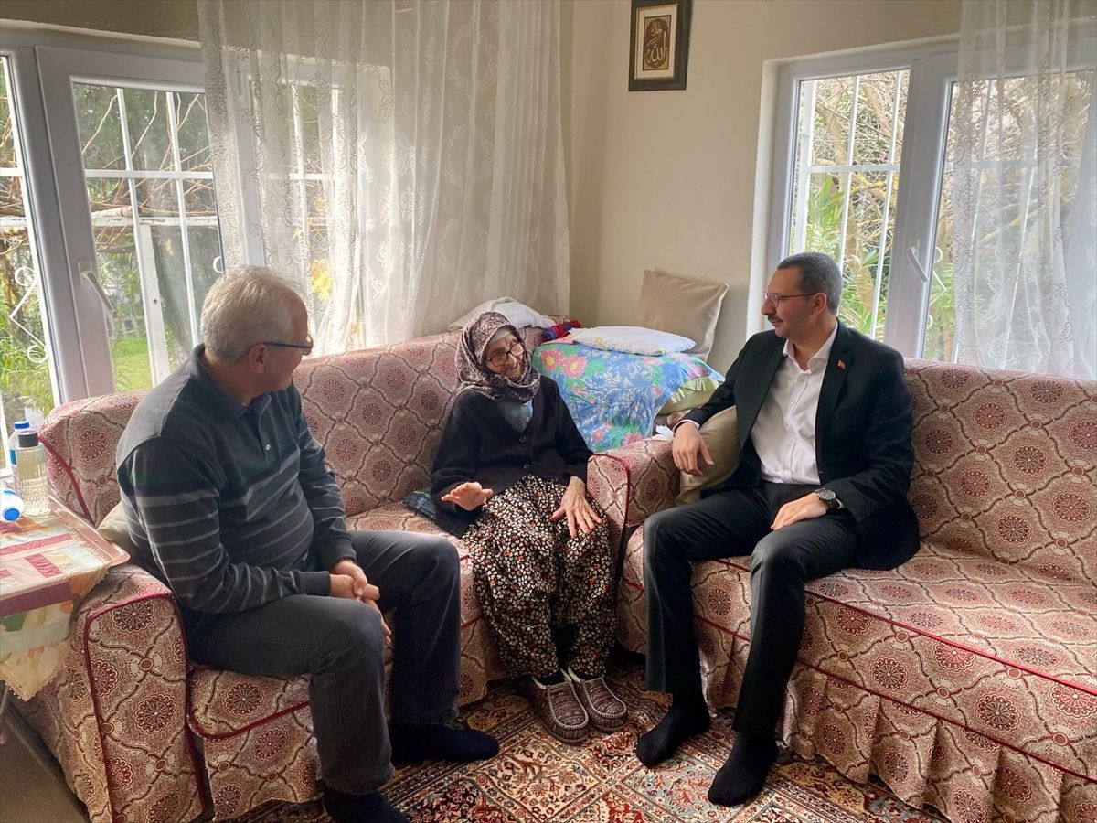 Kaymakam Özderin\'in Aile Yılı Ziyaretleri
