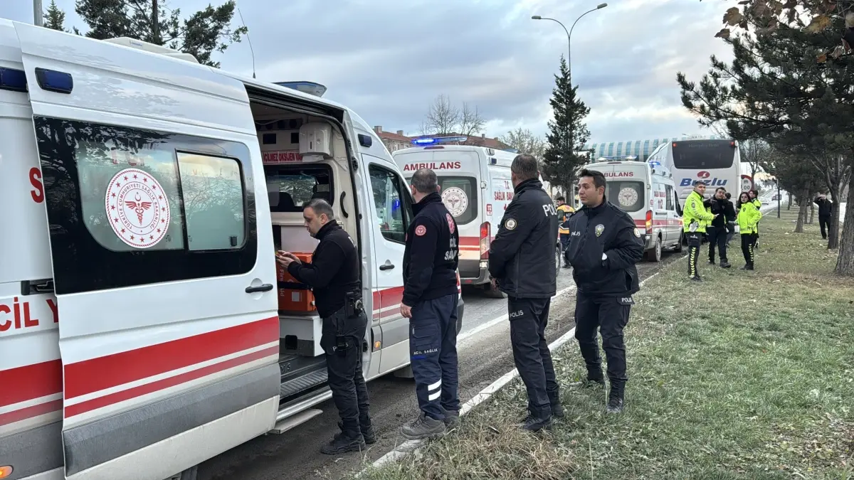 Kütahya\'da Zincirleme Kaza: 4 Yaralı