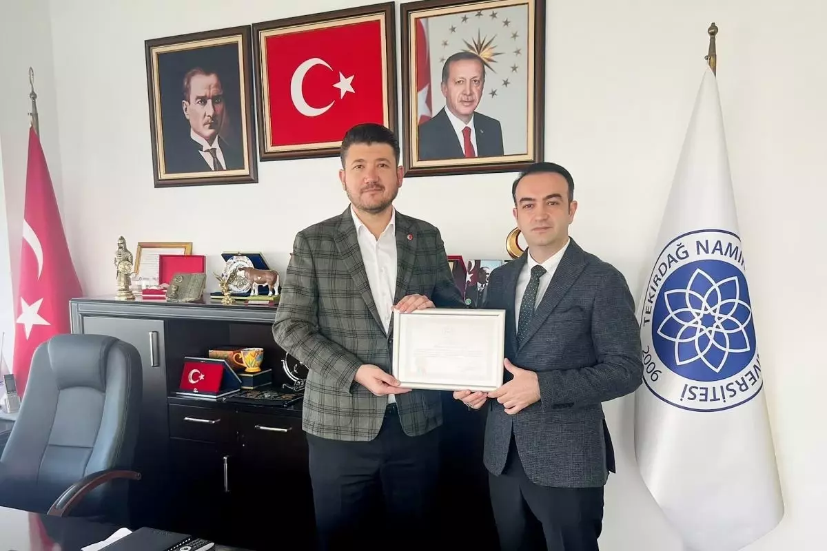 NKÜ\'ye Beslenme Dostu Belgesi