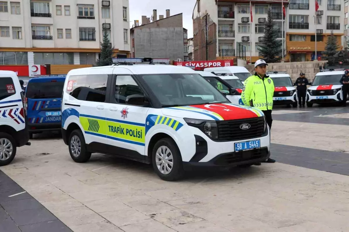 Sivas\'ın asayiş gücü modern araçlarla daha da güçlendi