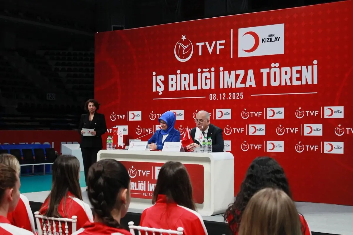 Kızılay ve TVF\'den İnsani Yardım İş Birliği