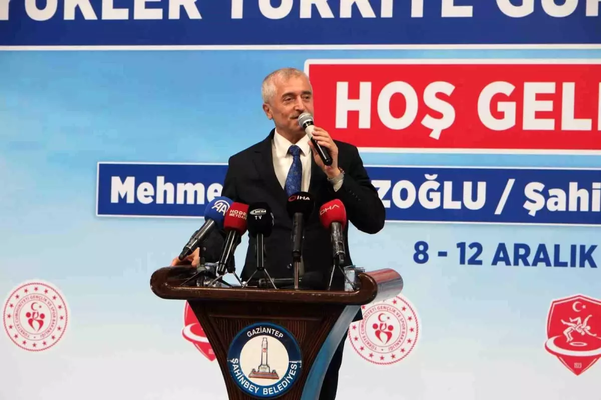 Türkiye Güreş Şampiyonası Gaziantep\'te başladı