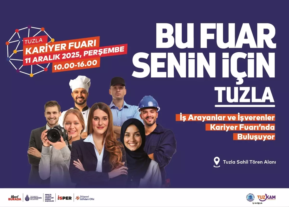 Tuzla Kariyer Fuarı Yarın Açılıyor